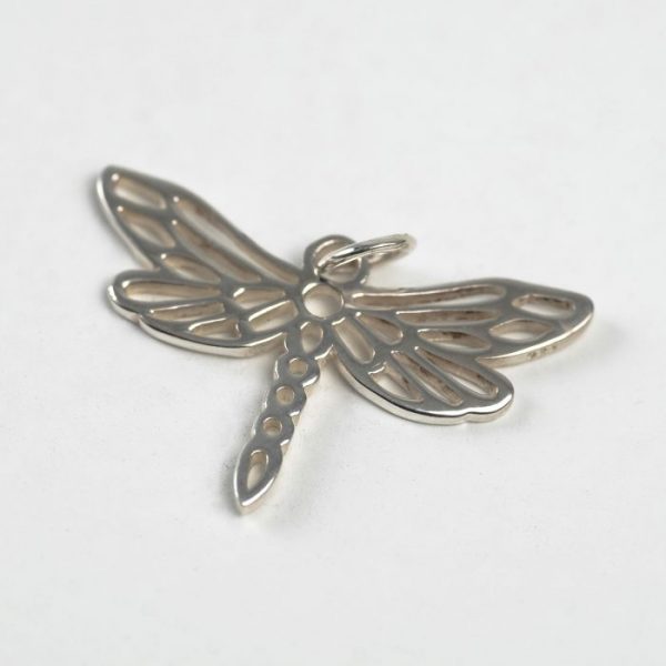 Dragonfly Charm - Sterling Silver