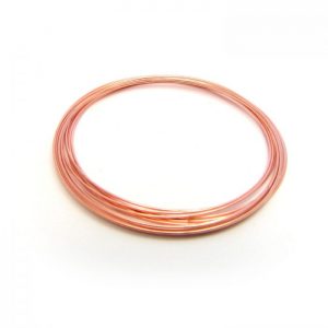26 Gauge Rose Gold Filled Round Half Hard or Dead Soft Wire - Beadspoint