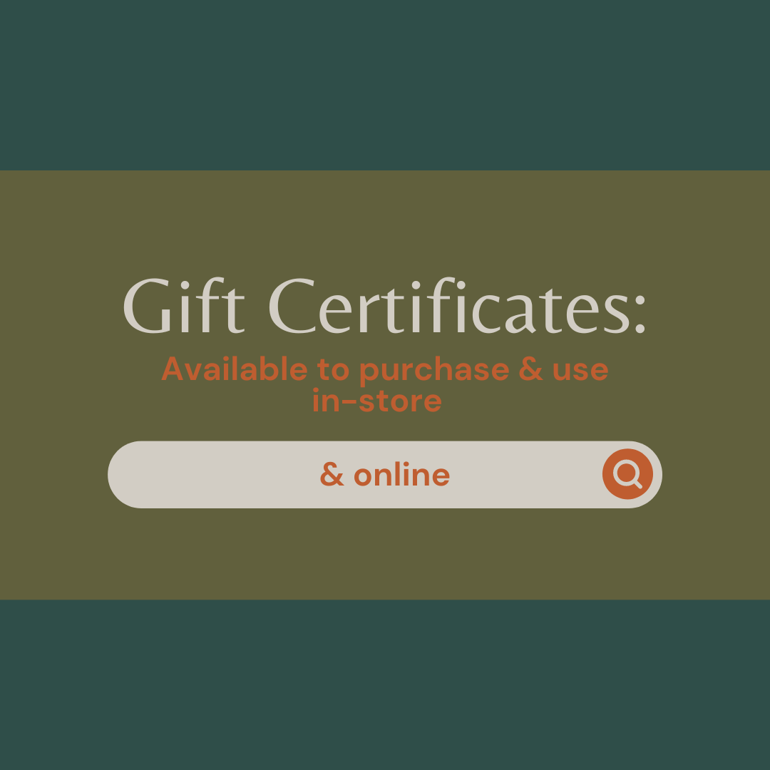 country beads gift certificates - available to purchase and use in store and online