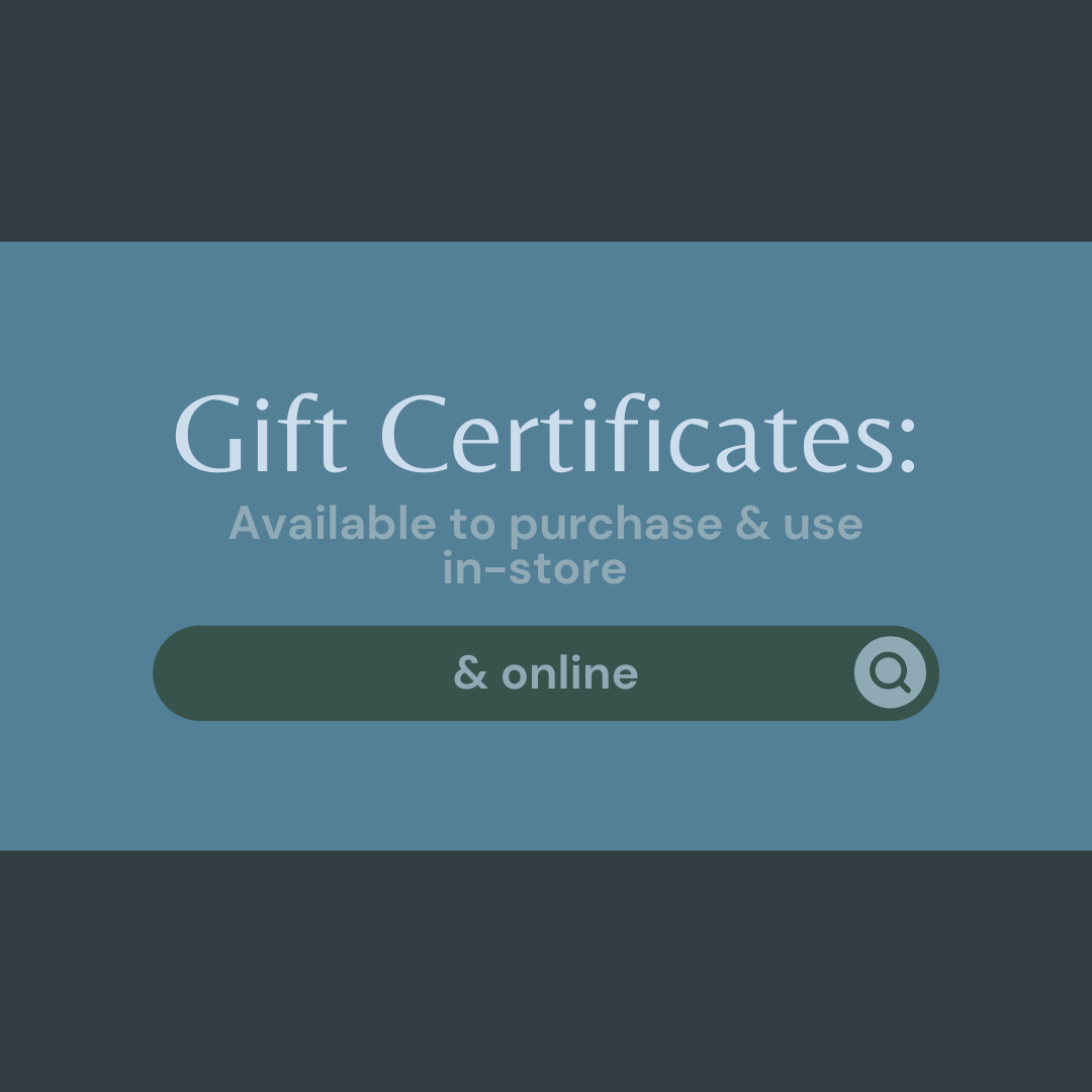 country beads gift certificates - available to purchase and use in store and online